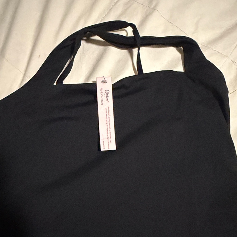 Black Mini Dress Quinsen brand new - Picture 3 of 8